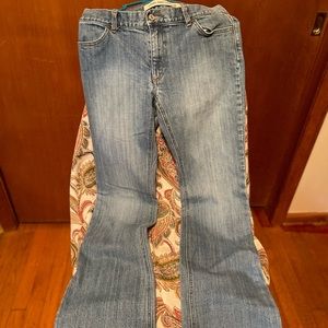 Gap long and lean jeans size 10